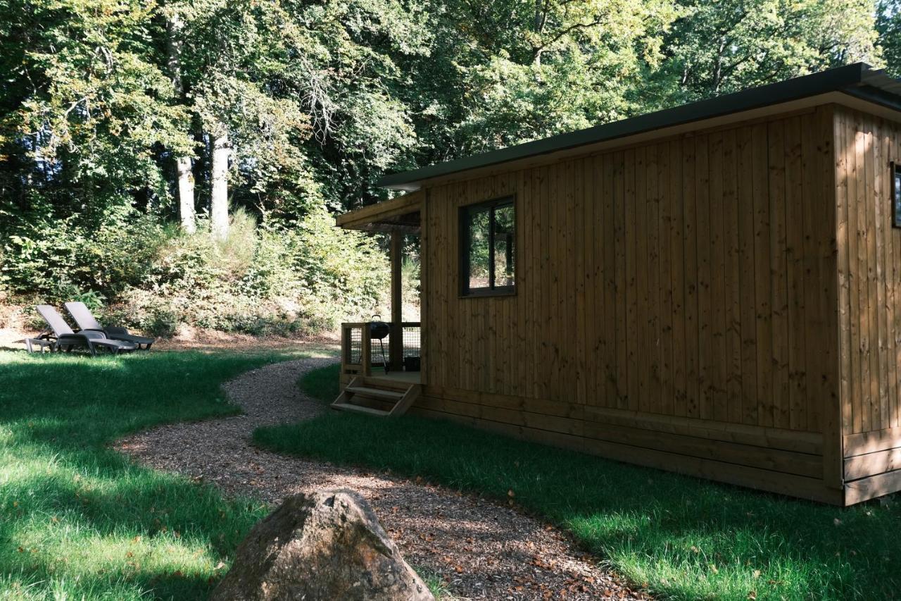 Lodge Avec Spa Privatif - Foret Et Lac Liginiac ภายนอก รูปภาพ