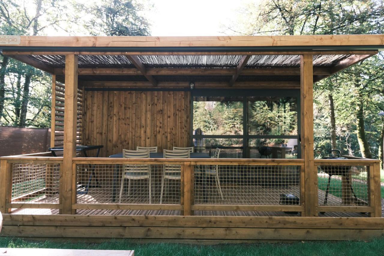 Lodge Avec Spa Privatif - Foret Et Lac Liginiac ภายนอก รูปภาพ