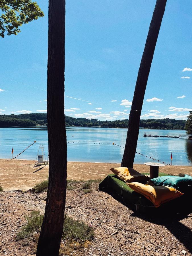 Lodge Avec Spa Privatif - Foret Et Lac Liginiac ภายนอก รูปภาพ